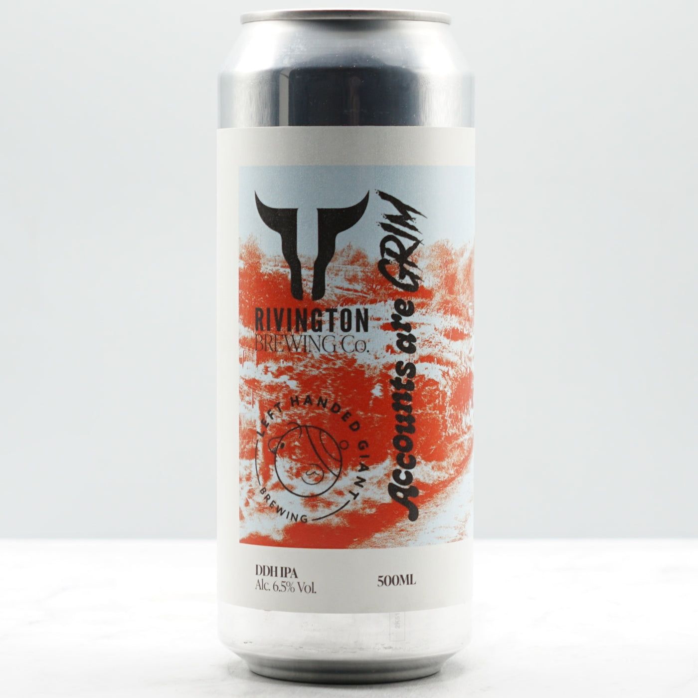 ​Rivington - Accounts Are Grim DDH IPA 6.5% (Left Handed Giant Collab) PRE ORDER ITEM - AVAILABLE FROM 25TH FEB