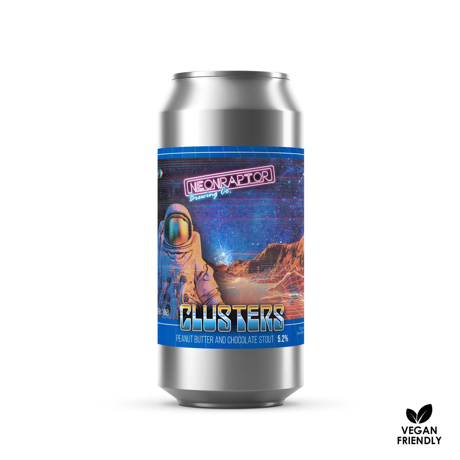 Neon Raptor - Clusters Peanut Butter and Chocolate Stout 5.2%