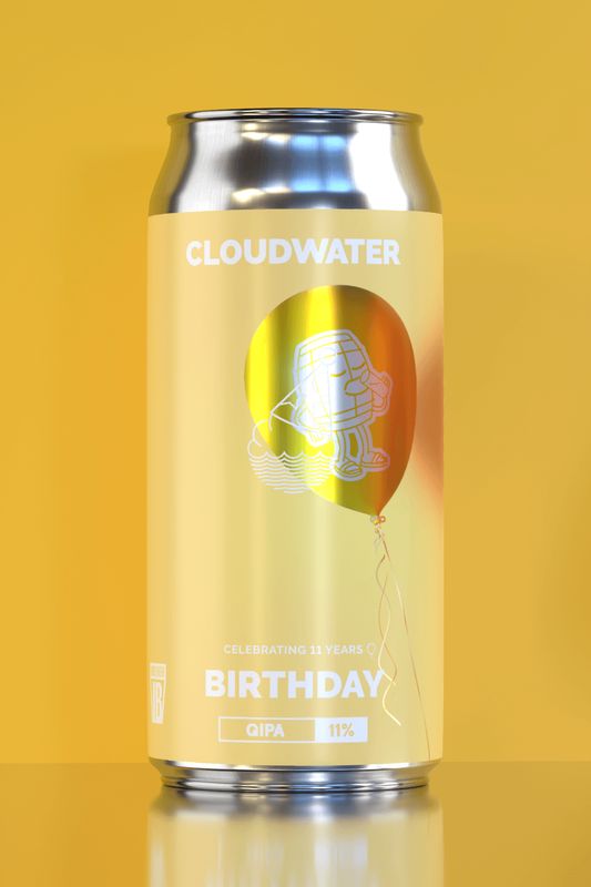 Cloudwater - 11th Birthday Quadruple IPA QUIPA 12.0%