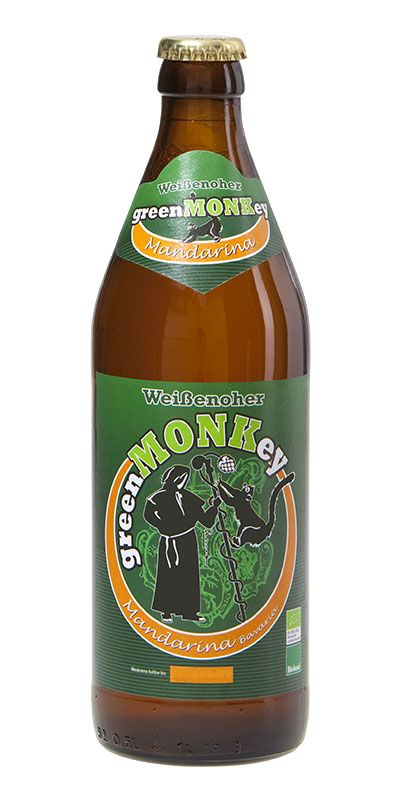 ​Klosterbrauerei Weissenohe - Green Monkey Mandarina Pilsener 5.9%