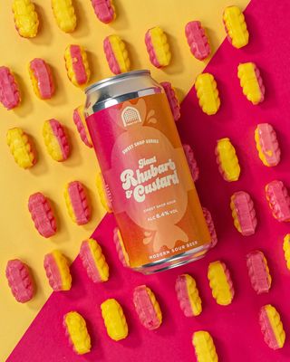 Vault City - Giant Rhubarb &amp; Custard Sweet Shop Sour 8.4%