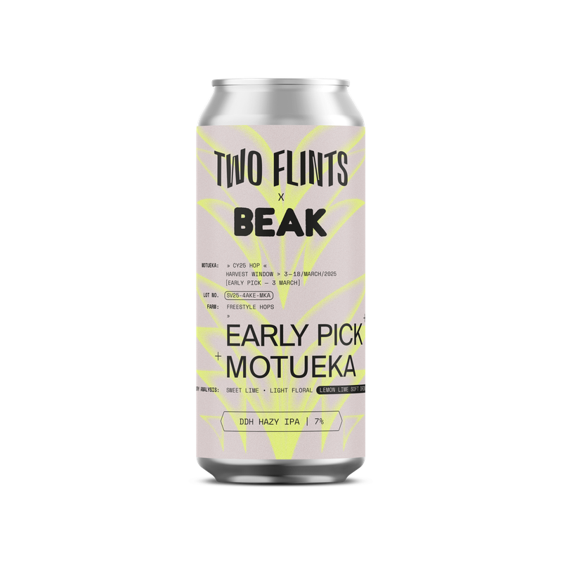Two Flints - Early Pick Motueka DDH IPA 7% (BEAK Collab)