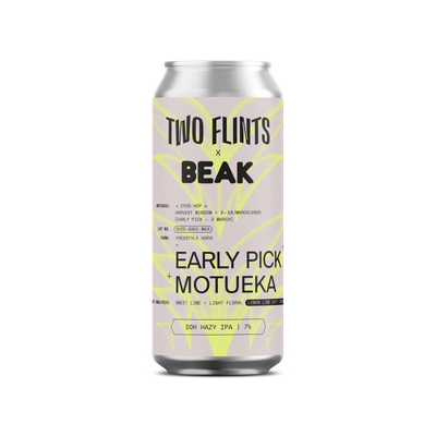Two Flints - Early Pick Motueka DDH IPA 7% (BEAK Collab)