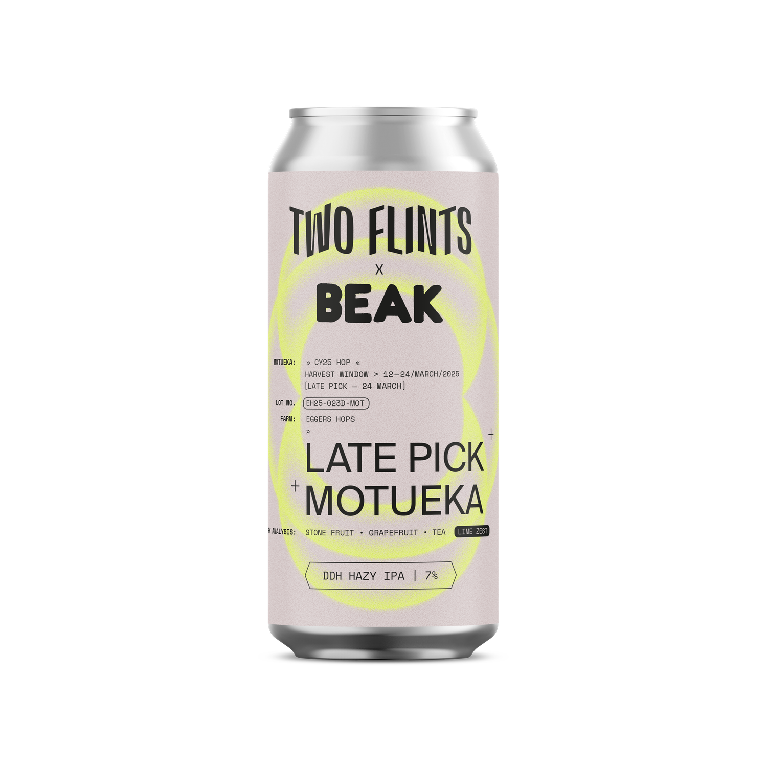Two Flints - Late Pick Motueka DDH IPA 7% (BEAK Collab)