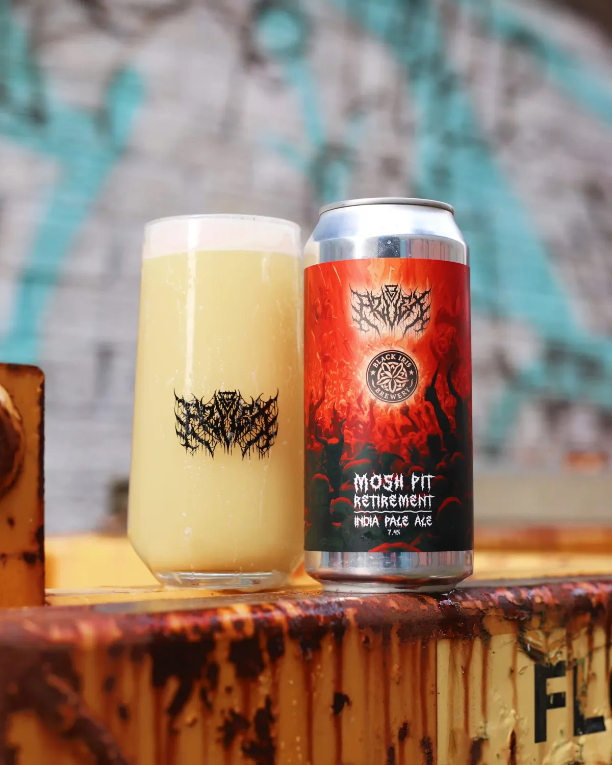 Azvex - Mosh Pit Retirement 7.4% IPA (Black Iris Collab)