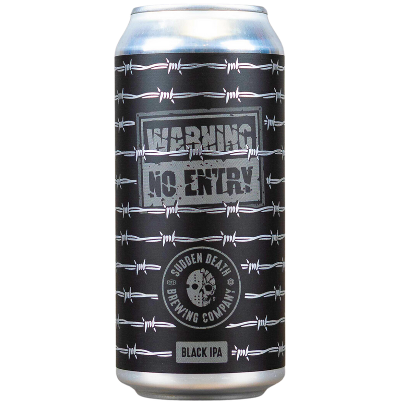 Sudden Death Brewing - No Entry DDH Black IPA 6.5%