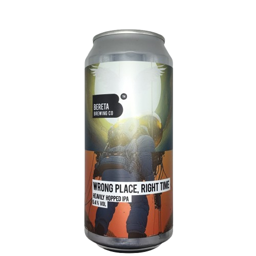 Bereta Brewing Co- Wrong Place, Right Time Heavily Hopped IPA 6.4%