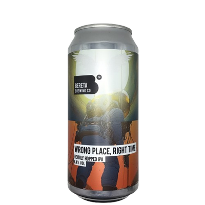 Bereta Brewing Co- Wrong Place, Right Time Heavily Hopped IPA 6.4%