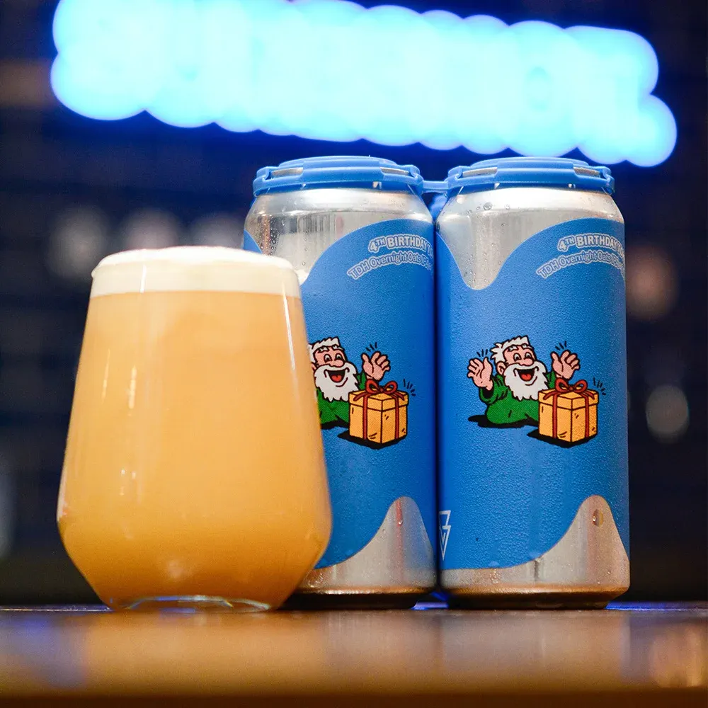 Sureshot - 4th Birthday Overnight Oats TDH IPA 6.5% (Azvex Collab)