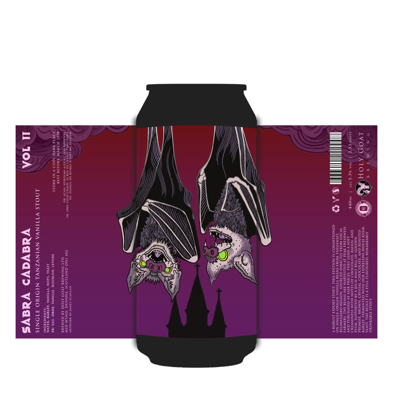 Holy Goat - Sabra Cadabra Vol II Vanilla Stout 5.3%