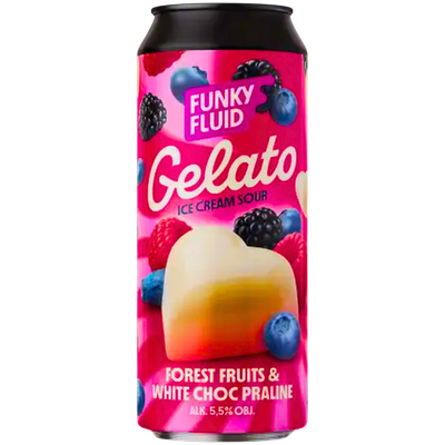 Funky Fluid - Gelato: Forest Fruits White Choc Praline Sour 5.5%