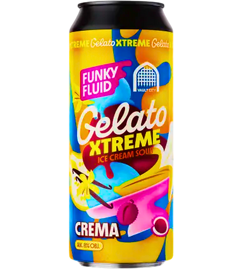 Funky Fluid - Gelato XTREME: Crema Sour (collab Vault City) 8%