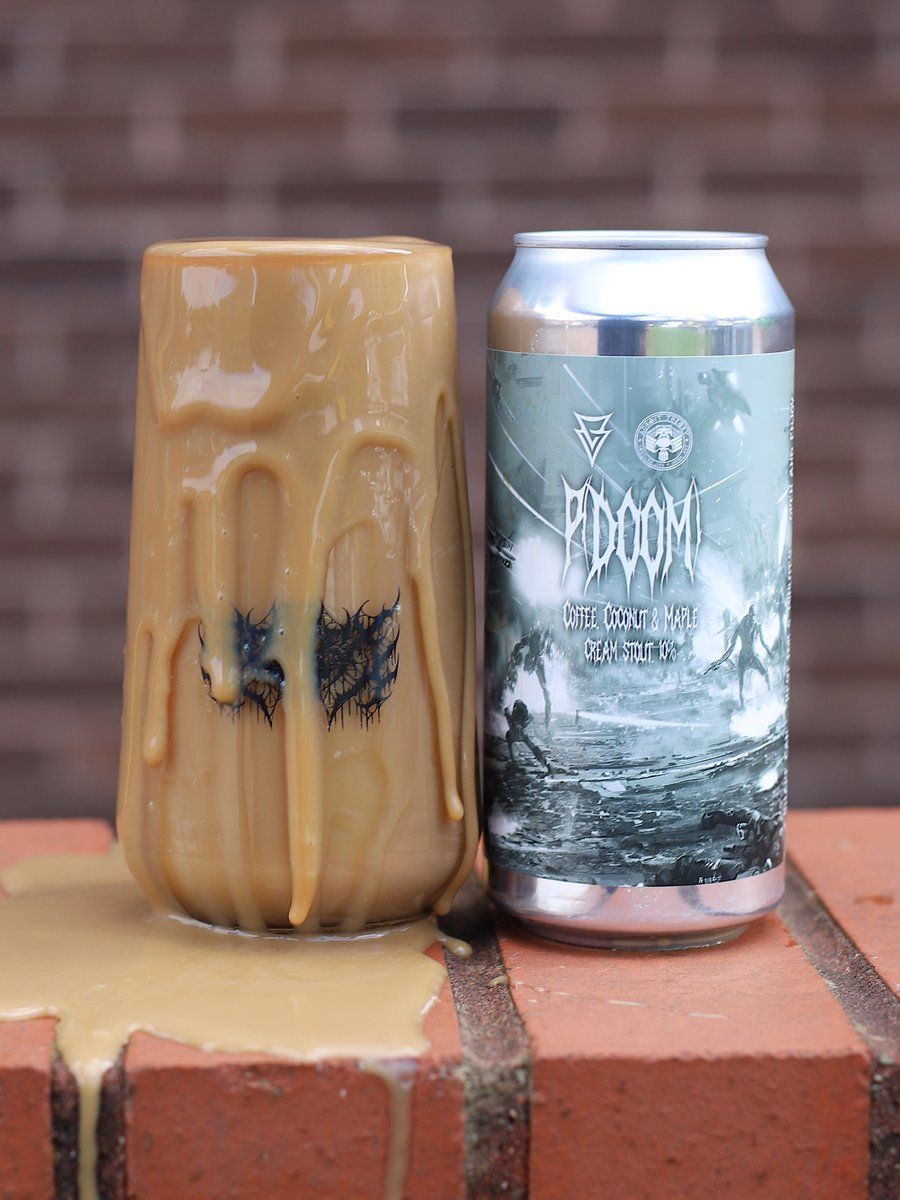 Azvex - P(doom) Coffee Coconut Maple Cream Stout 10% (Adroit Theory Collab)