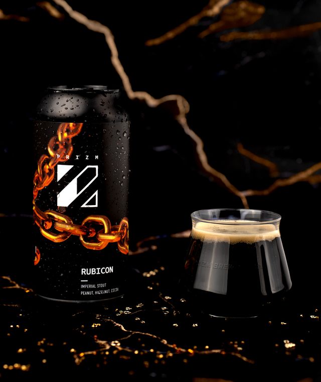 Prizm Brewing - Rubicon Roasted Peanut, Toasted Hazelnut and Cocoa Imperial Stout  12%
