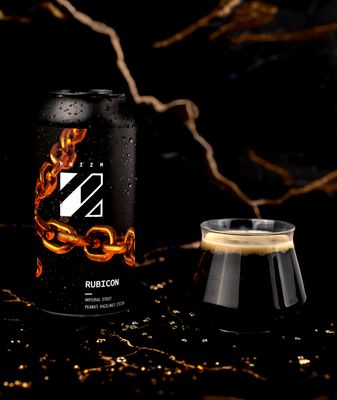 Prizm Brewing - Rubicon Roasted Peanut, Toasted Hazelnut and Cocoa Imperial Stout  12%
