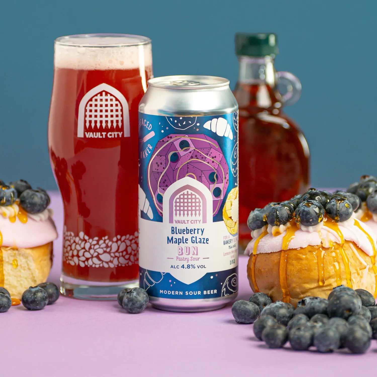 Vault City - Blueberry Maple Glaze Pasty Sour 4.8%