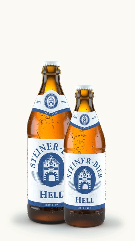 ​Schlossbrauerei Stein - Steiner Hell 4.9%