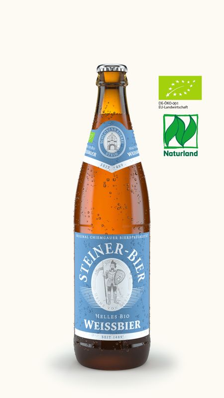​Schlossbrauerei Stein - Bio Hell Weissbier 4.9%