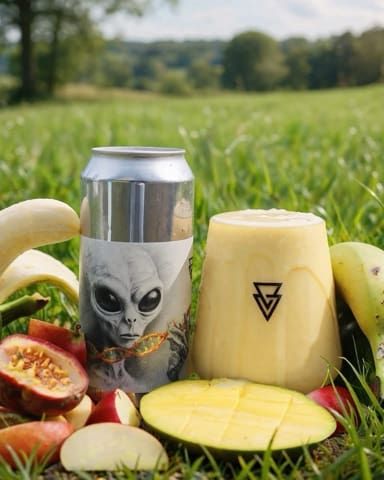 Azvex - Operation Genome [26.01] Banana, Apple, Mango &amp; Passionfruit Ice Cream Sour 6% (Aprus Collab)