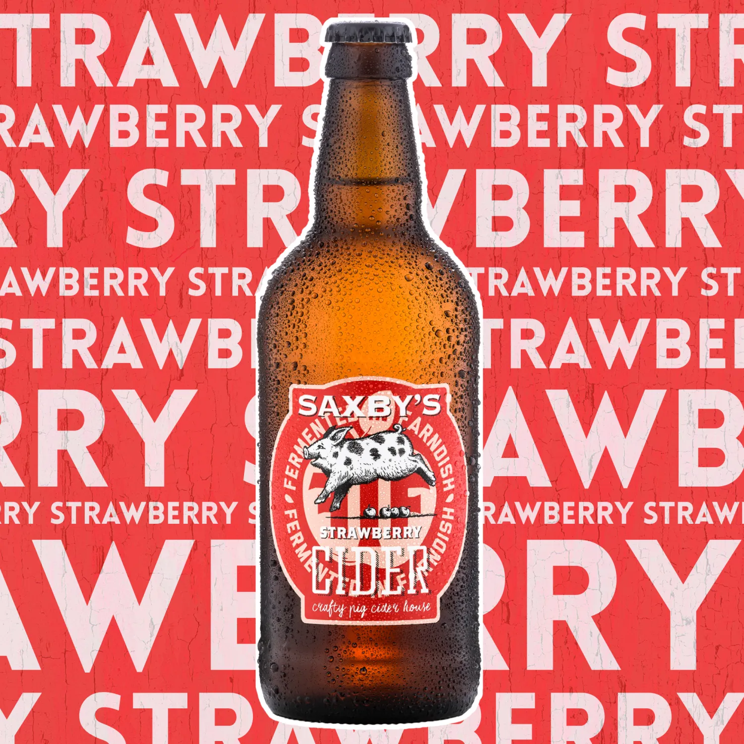 Saxby's - Strawberry Cider 3.4%