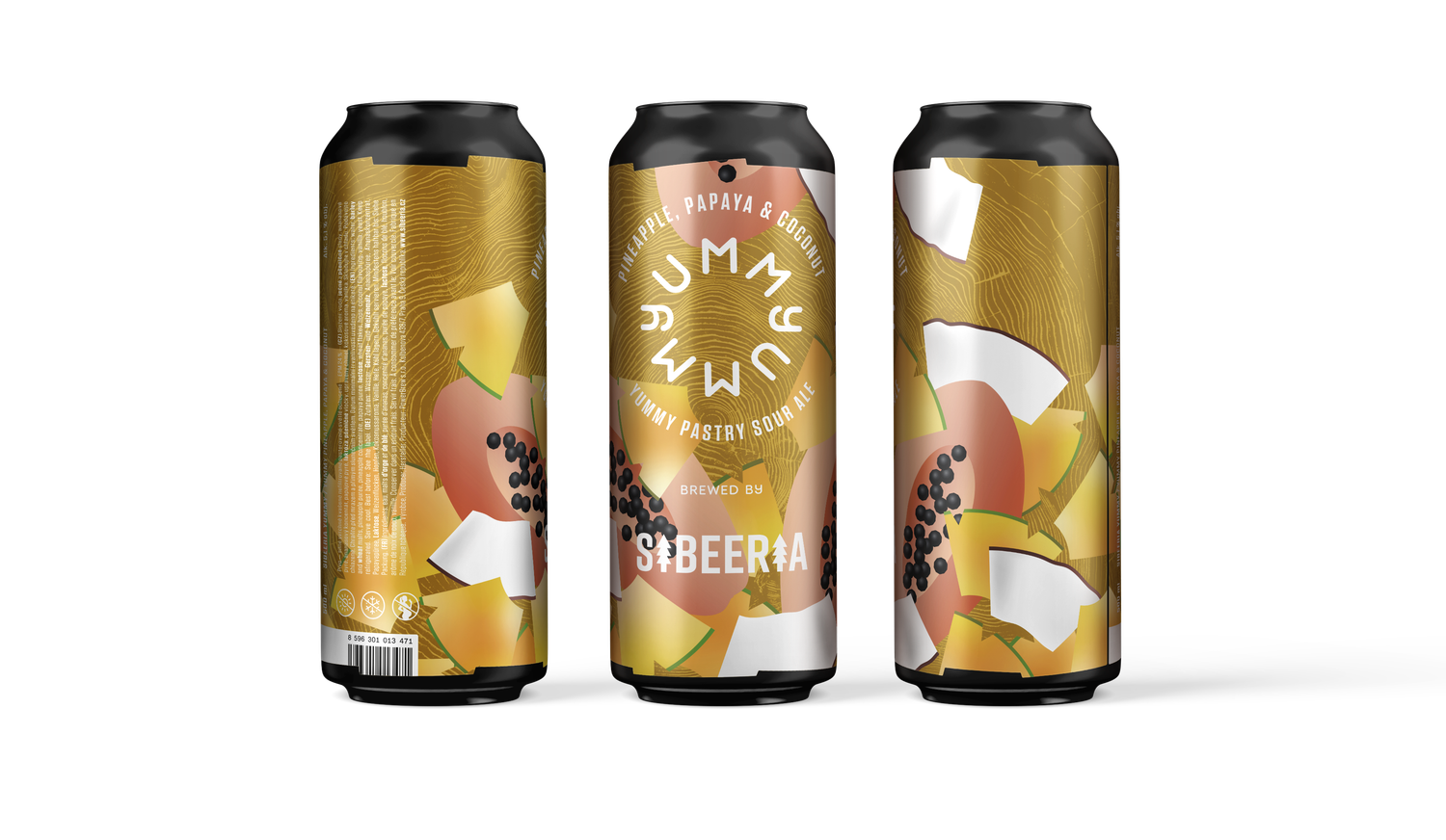 Sibeeria Brewery - Yummy Pineapple, Papaya &amp; Coconut Sour 5.1%