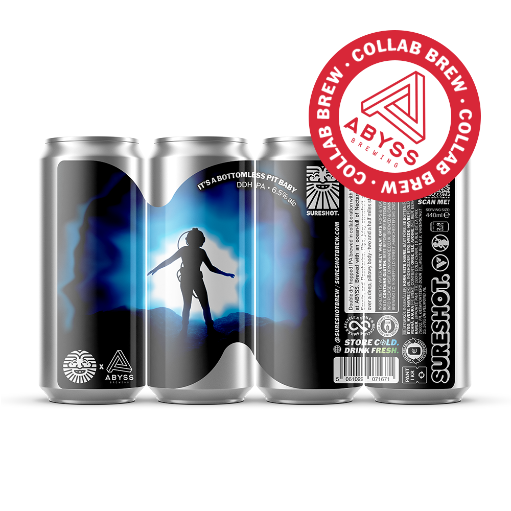 Sureshot x Abyss - It's A Bottomless Pit Baby DDH IPA 6.5%