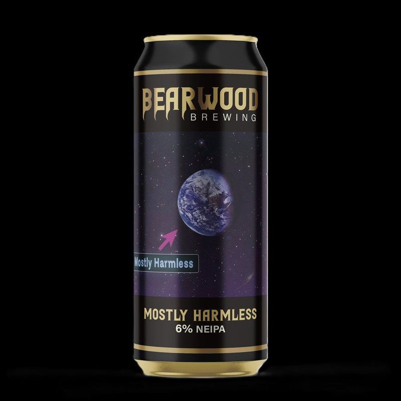 Bearwood Brewing - Mostly Harmless NEIPA 6%