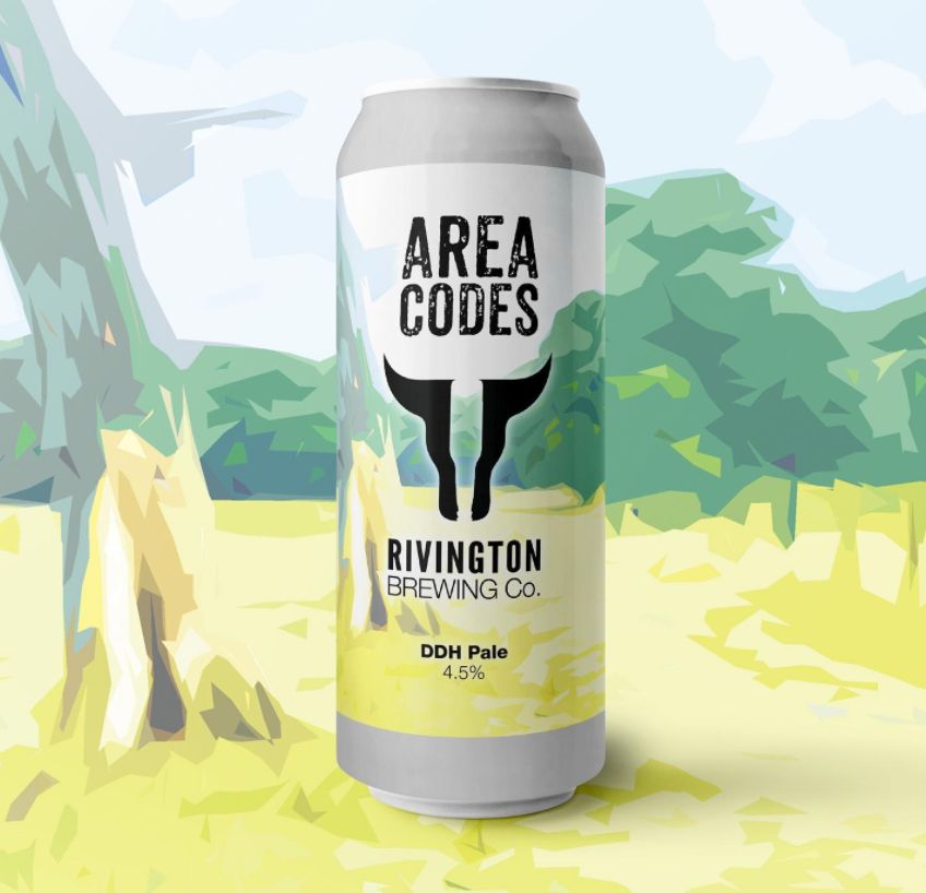 Rivington - Area Codes Pale Ale 4.5% PRE-ORDER BEER - ARRIVING 13TH MAY