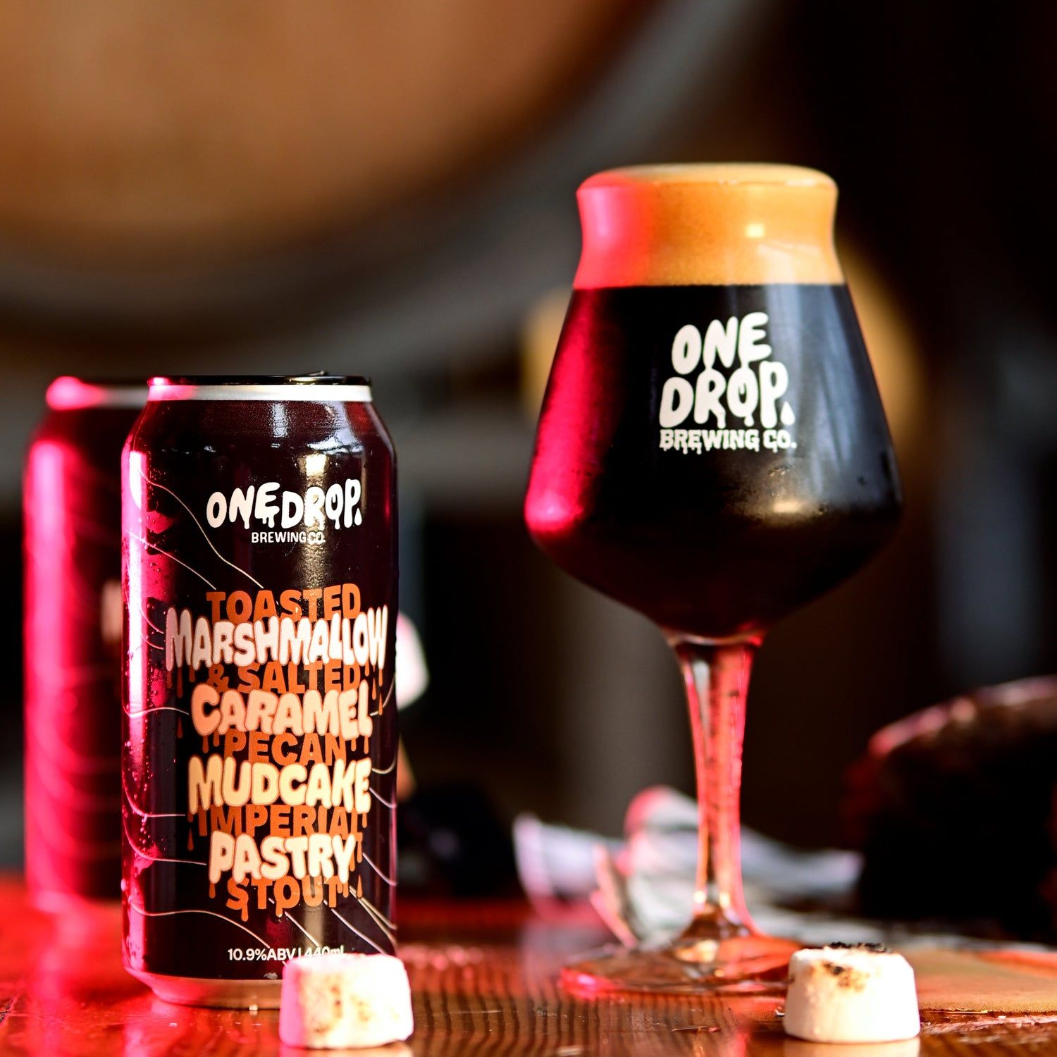 ​One Drop Brewing - Toasted Marshmallow Imperial Stout 10.9% PRE-ORDER BEER - ARRIVING 13TH MAY