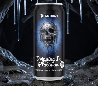 Pentrich  - Dripping in Platinum Triple IPA 10%
