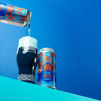 Vault City - Blue Brew Bubble Gum Iron brew With Caffeine Sour 5.3% World Cup 2026 Edition