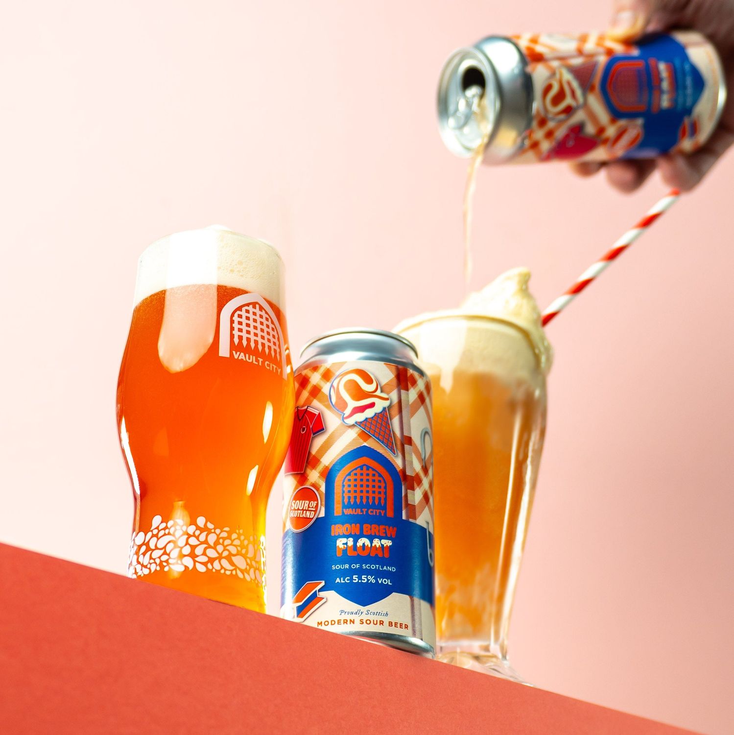 Vault City - Iron Brew Ice Cream Float Sour 5.5% World Cup 2026 Edition