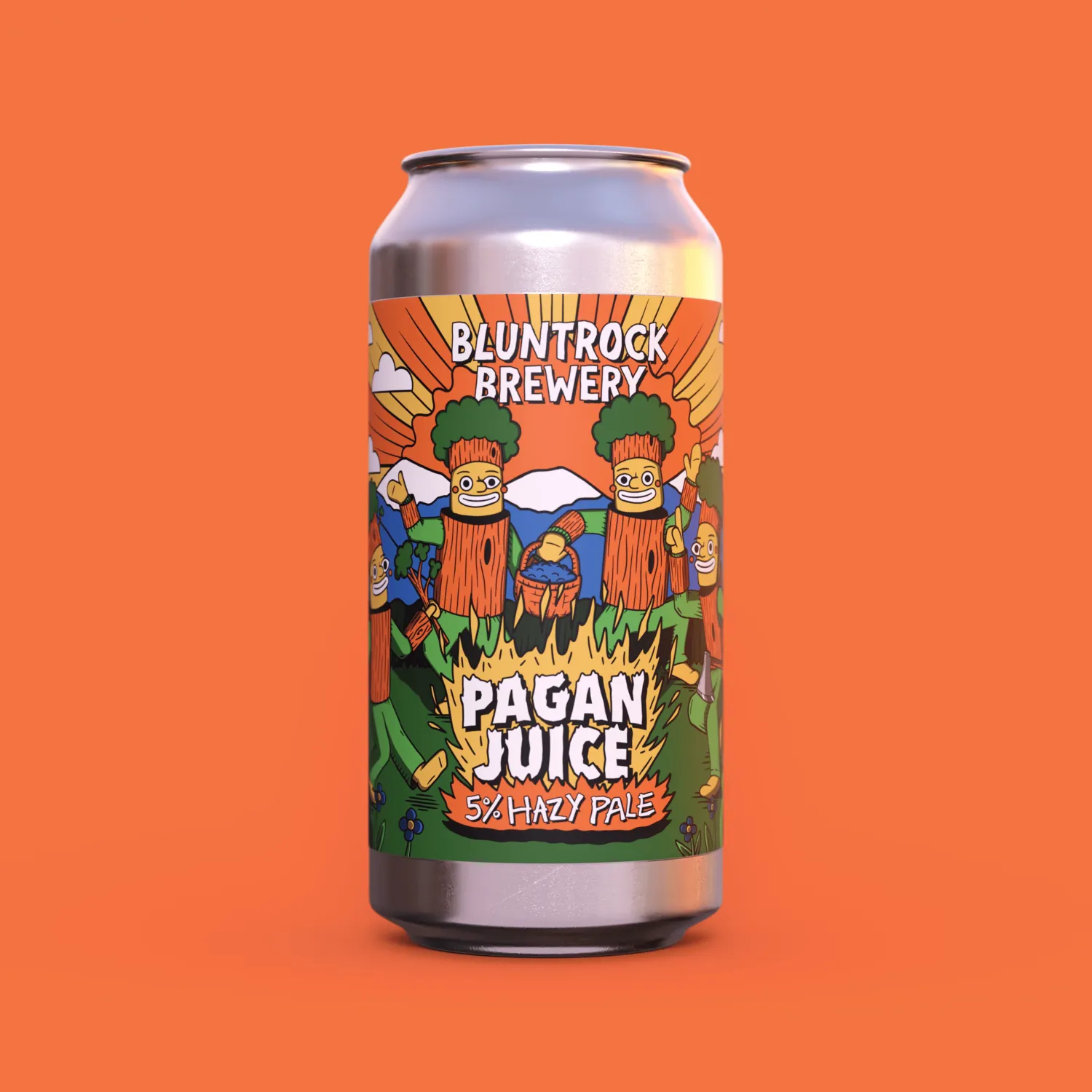 Bluntrock Brewery - Pagan Juice Hazy Pale Ale 5%