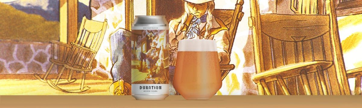 Duration - Rockin' Chairs West Coast Pale 4.3% (Polly's Collab)