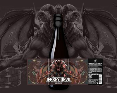 Tartarus - Bourbon Jersey Devil Bourbon BA Hazelnut Latte Cake Imperial Stout 14.6% ​