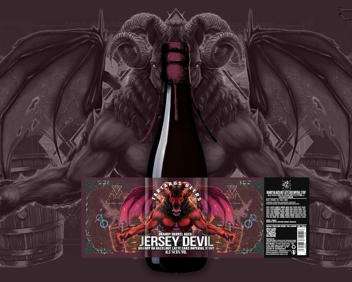 Tartarus Brandy Jersey Devil Brandy BA Hazelnut Latte Cake Imperial Stout 14.6%