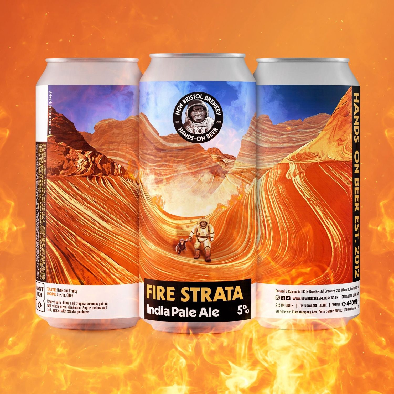 New Bristol - Fire Strata IPA 5%