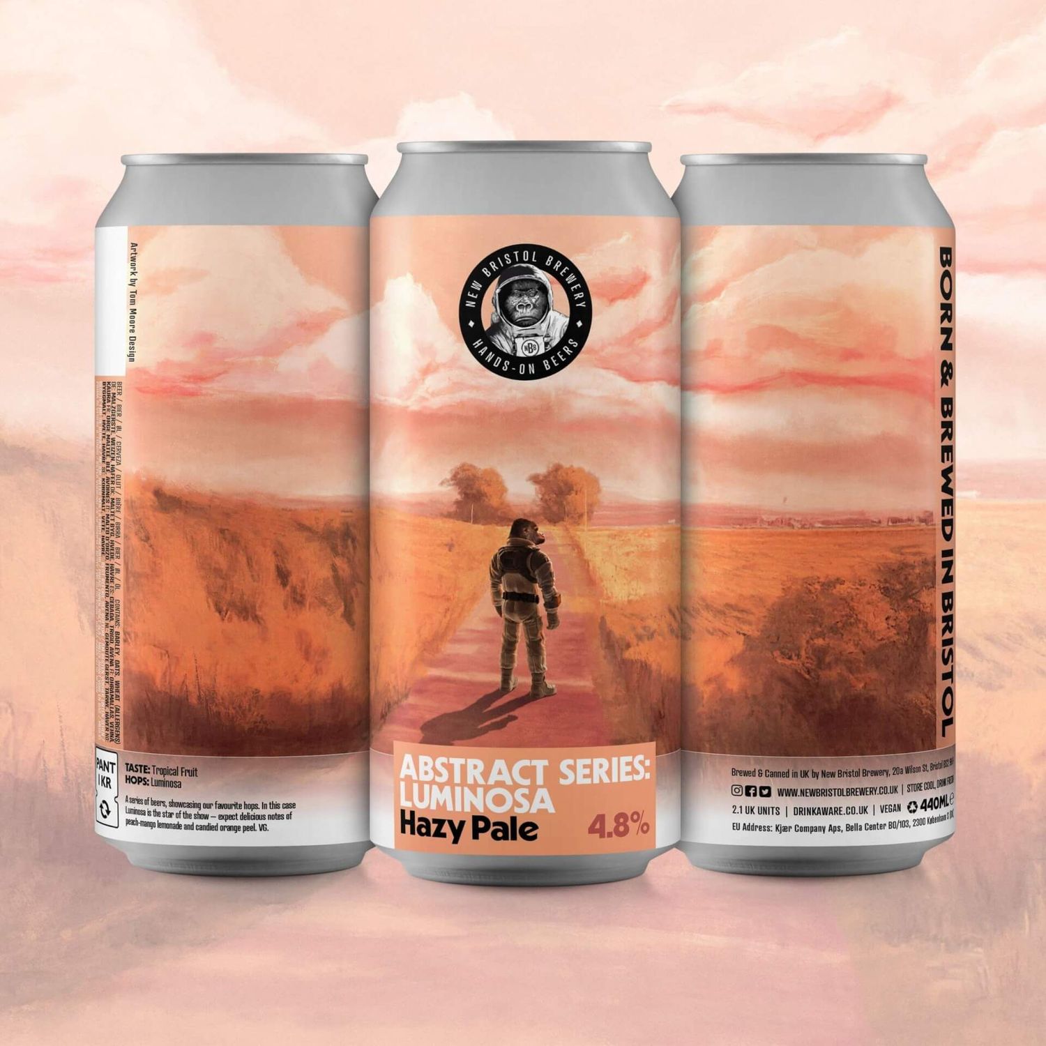 New Bristol - Luminosa Hazy Pale 4.8%