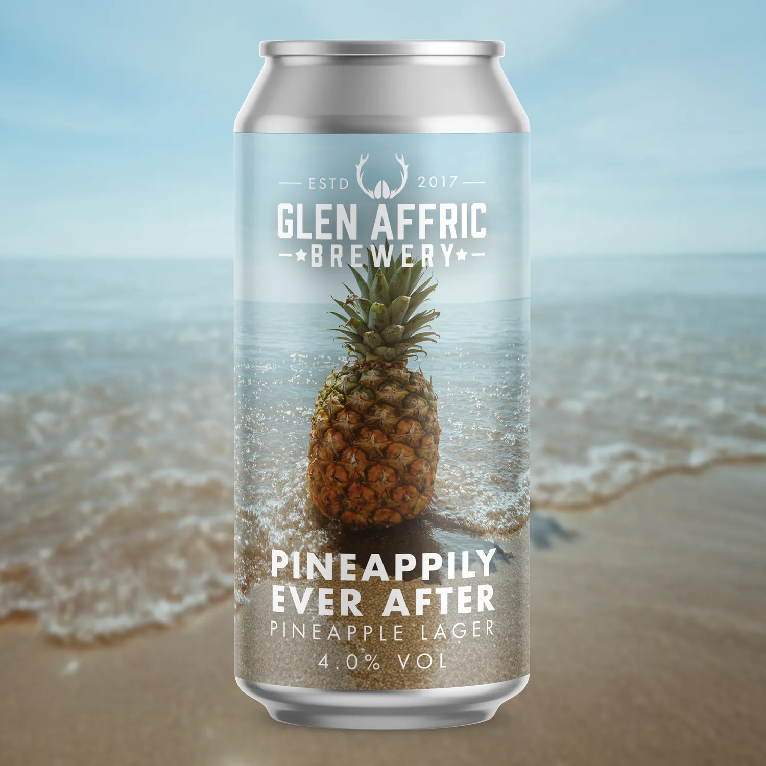 Glen Affric - Pineappily Ever After Pineapple Lager 4.0%