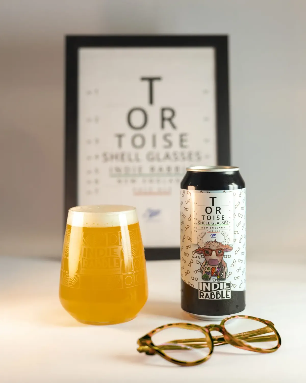 Indie Rabble - Tortoiseshell Glasses  Pale Ale 5.4%