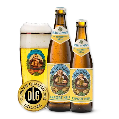 Brau Im Moos - Export Hell 5.3% PRE-ORDER - SHIPPING FROM JULY 20TH - CLICK AND COLLECT AVAILABLE FROM TUESDAY 21ST JULY