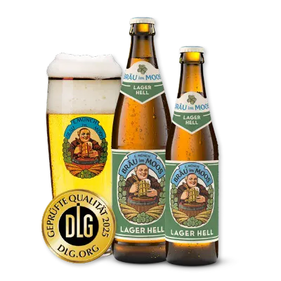 Brau Im Moos - Lager Hell 4.8% PRE-ORDER - SHIPPING FROM JULY 20TH - CLICK AND COLLECT AVAILABLE FROM TUESDAY 21ST JULY
