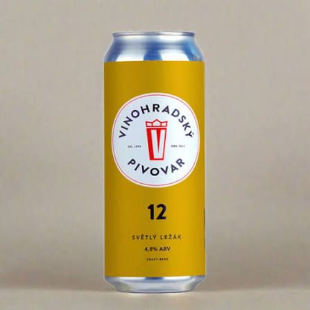 ​Vinohradsky Pivovar - 12 Světly Lezak Premium Pilsener 4.8%