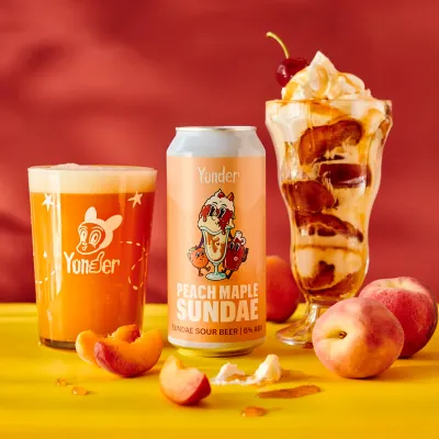 Yonder - Peach &amp; Maple Sundae Sour 6%