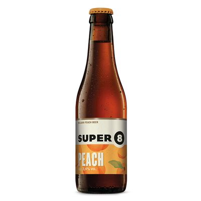 Super 8 Peach 3.4%