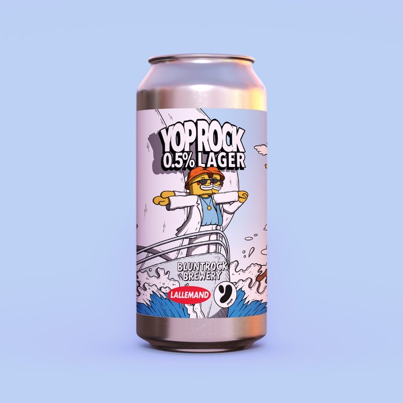 Bluntrock - YOP ROCK Low Alcohol Lager 0.5%