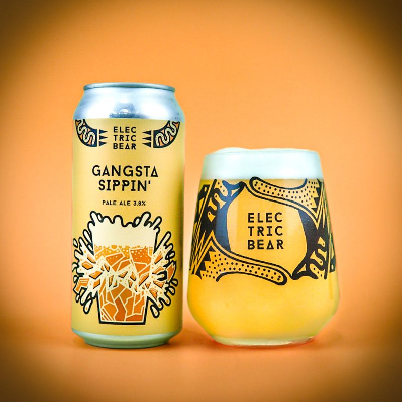 ​Electric Bear  - Gangsta Sippin' Pale Ale 3.8%