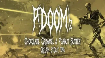 Azvex - P(DOOM)2 Chocolate, Caramel, Peanut Butter Cream Stout 10%  PRE-ORDER - BEER ARRIVING 20TH AUGUST