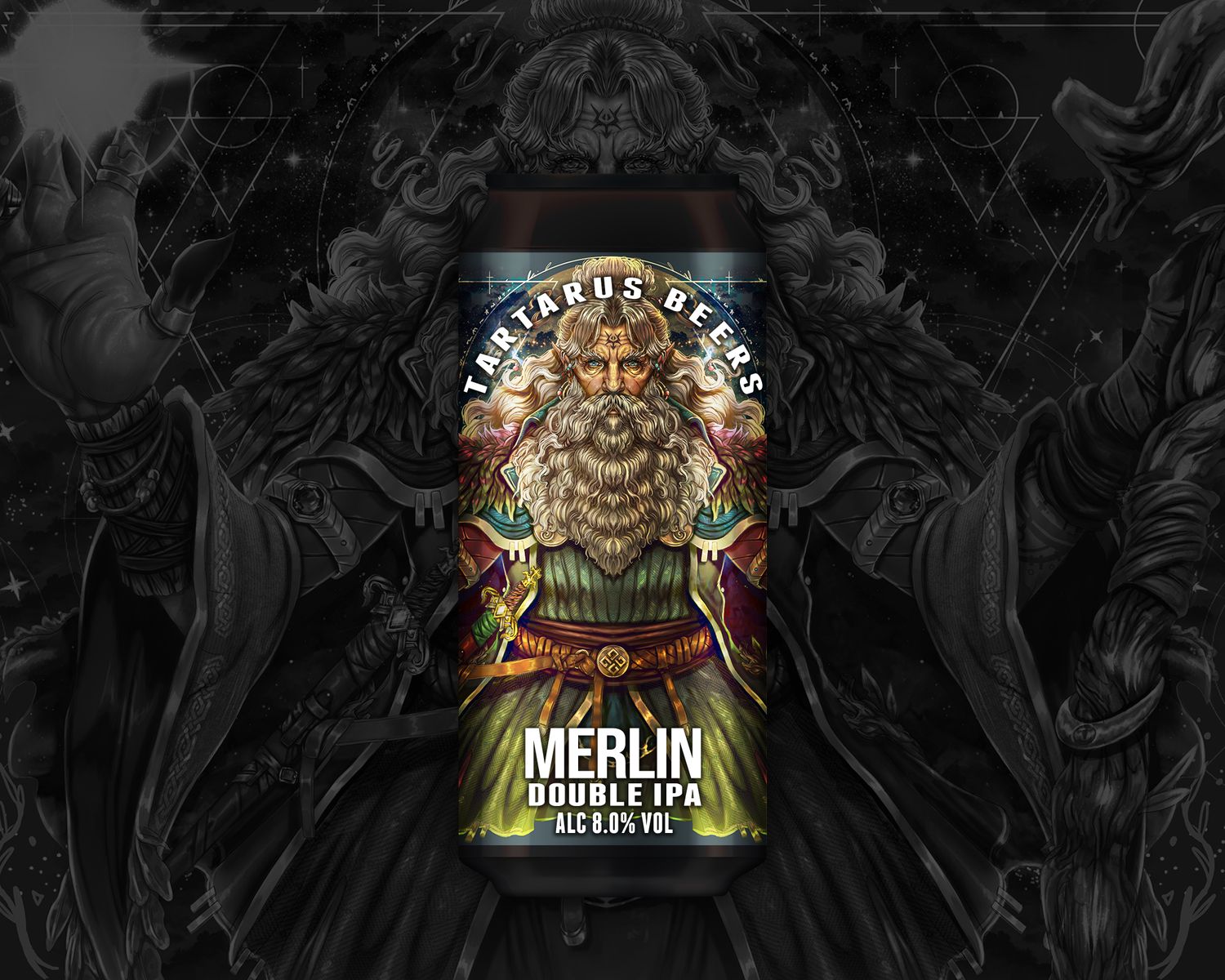 Tartarus - Merlin DIPA 8% 440ml