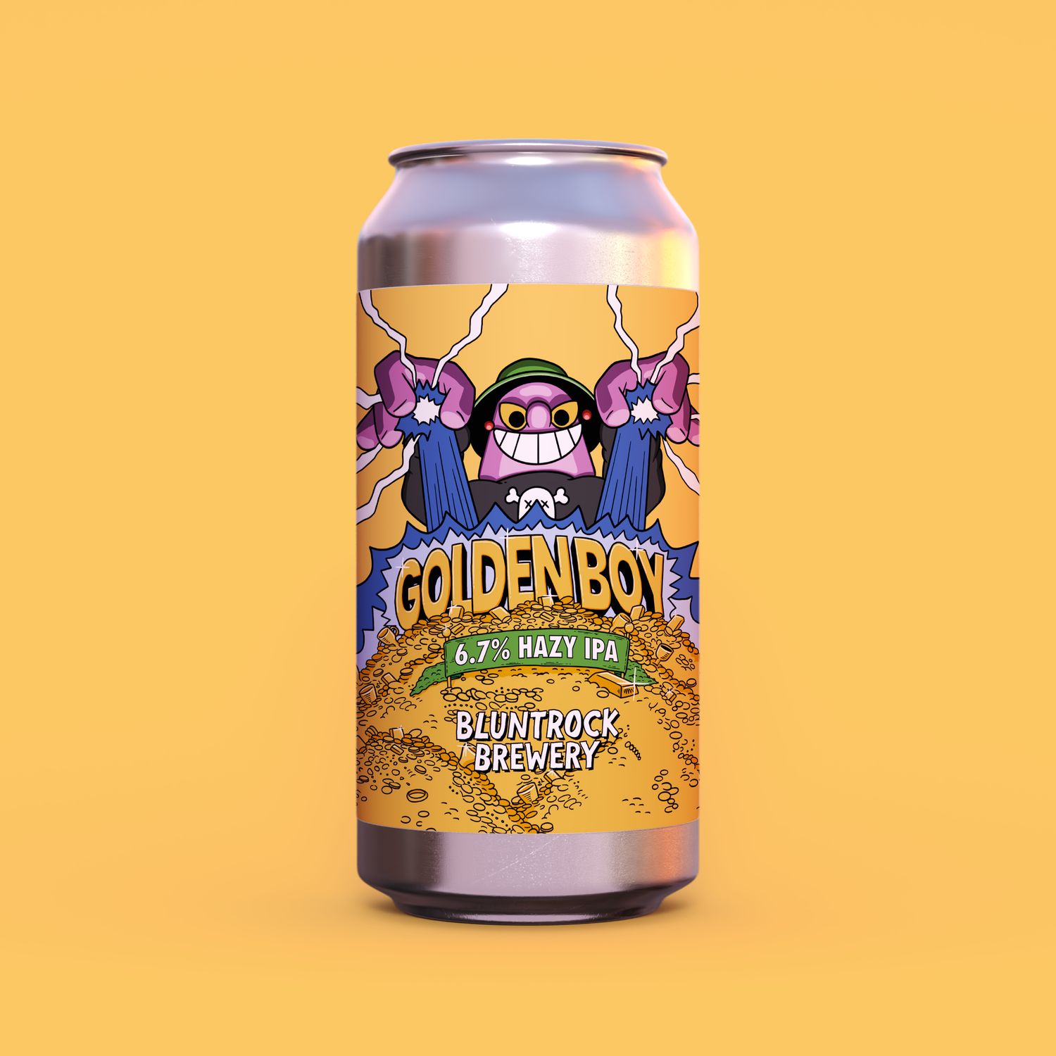 Blunt Rock - Golden Boy IPA 6.7%